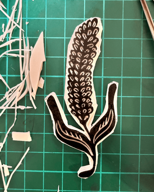 SE London Hither Green |  Linoprint Workshop: Print Your Own Greeting Cards