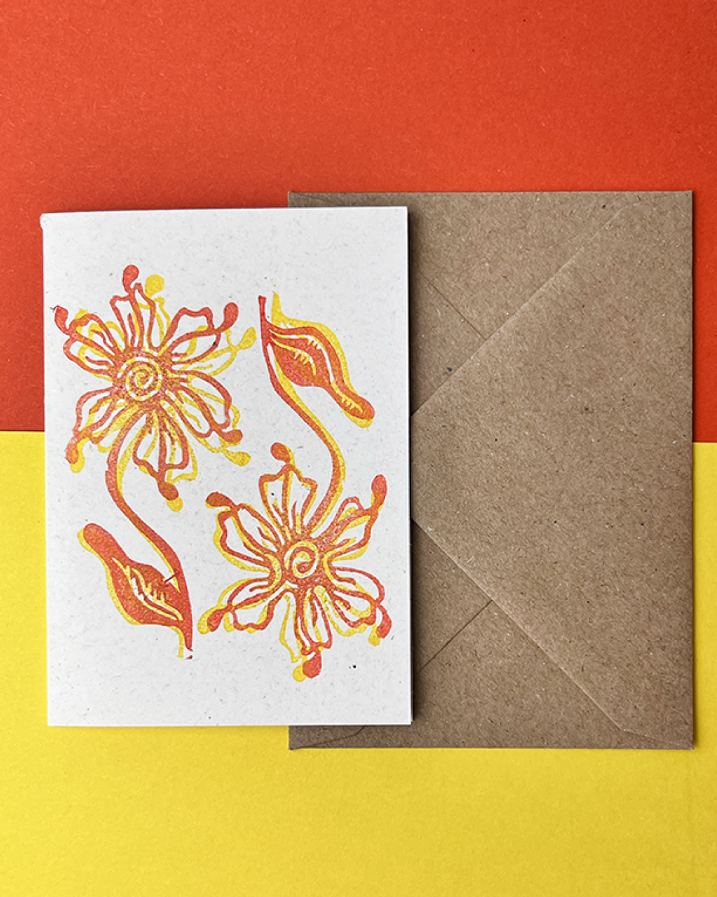 Online Linoprint Workshop: Print Your Own Greeting Cards